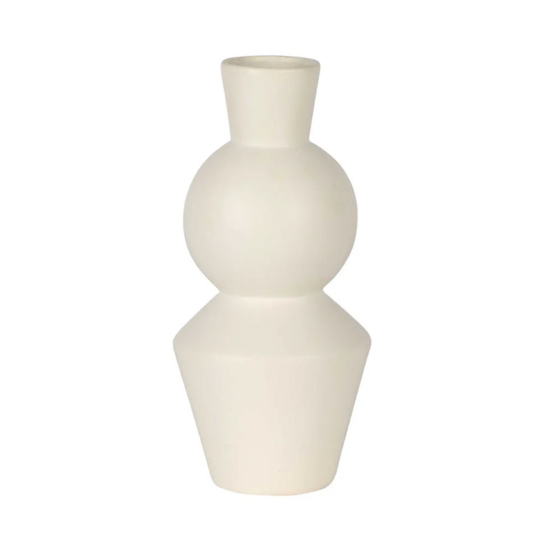 Ceramic Assane Ivory Vase
