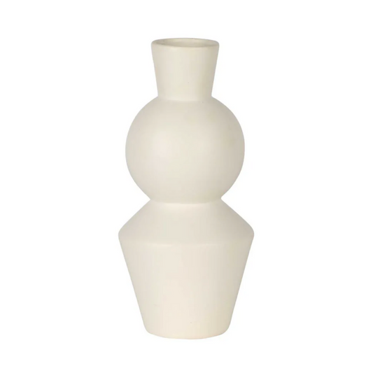 Ceramic Assane Ivory Vase