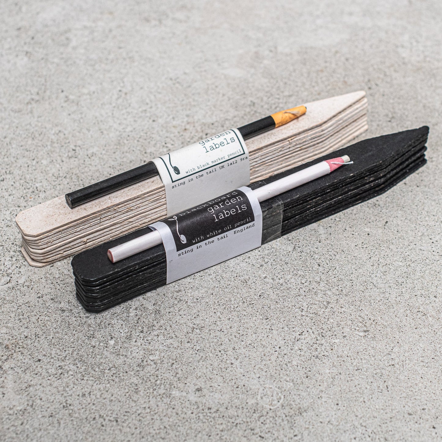 Blackboard labels and marker