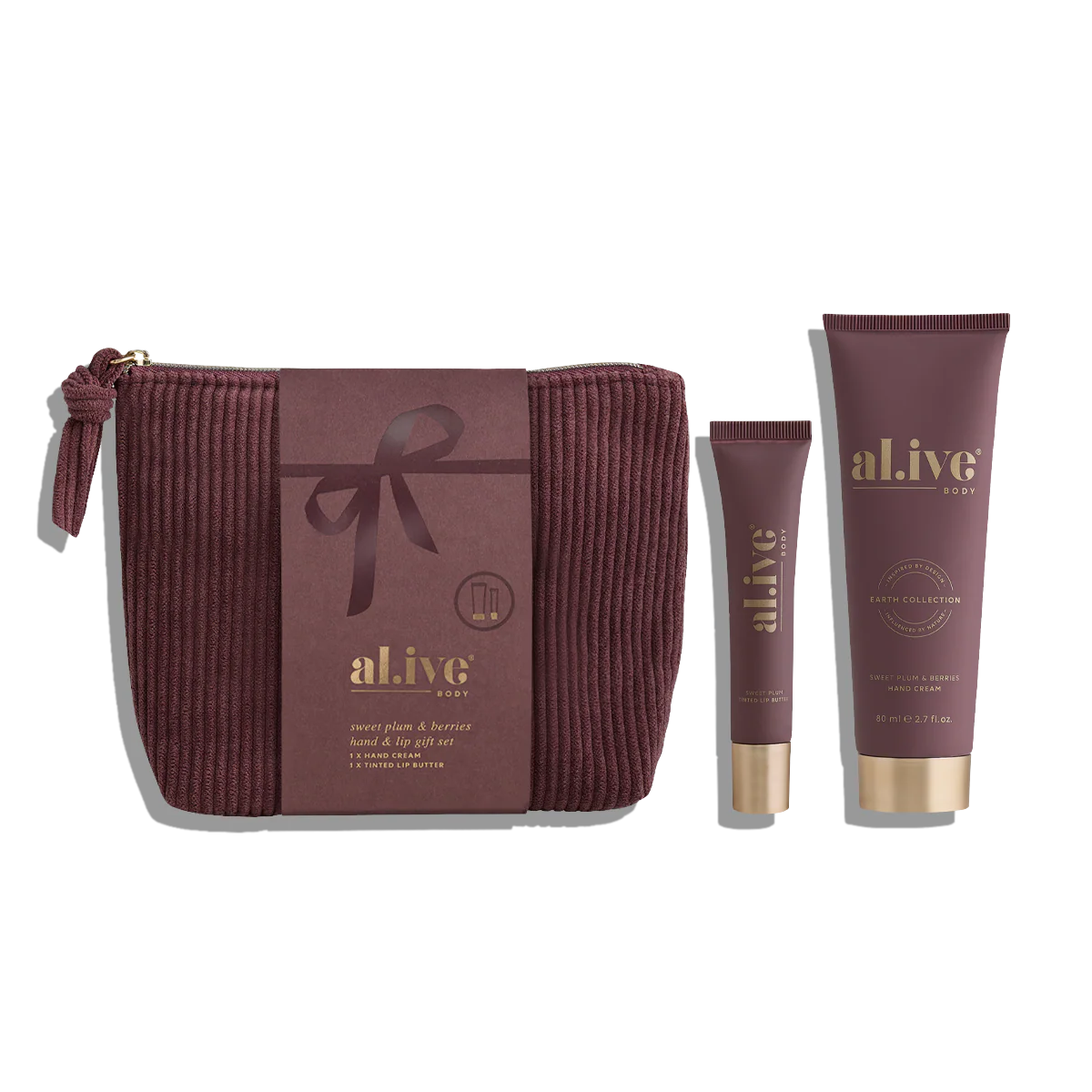 Sweet Plum & Berries Hand & Lip Gift Set