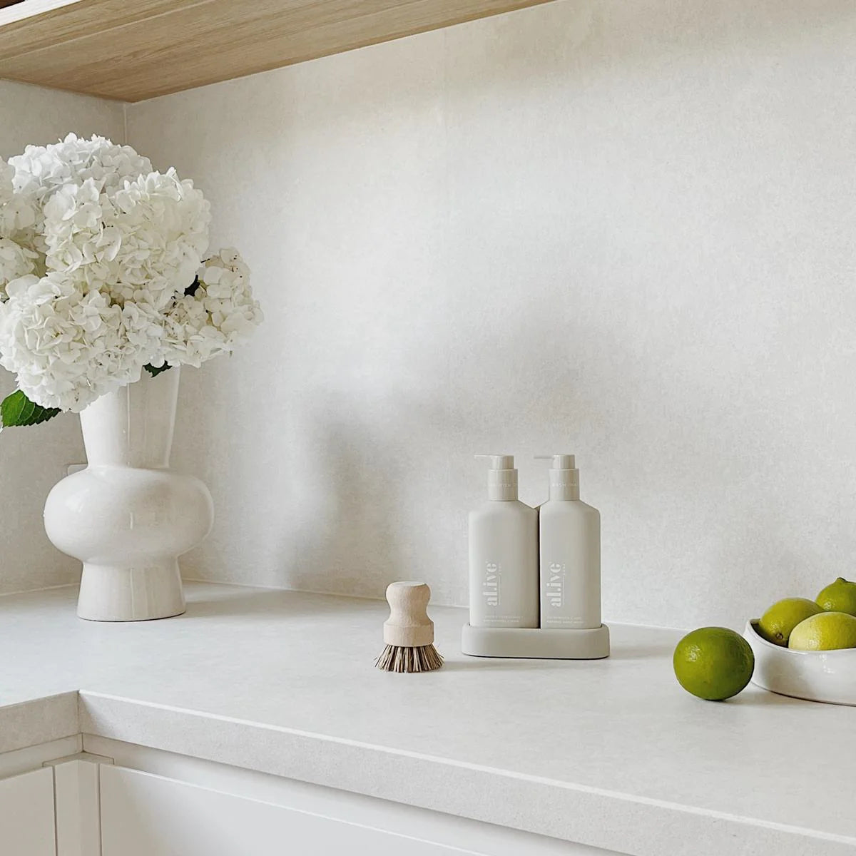 Hand Wash & Dishwashing Liquid + Tray / Lemon & Pomegranate + Watermelon & Lime