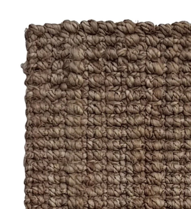Jute Boucle Silver Floor Runner