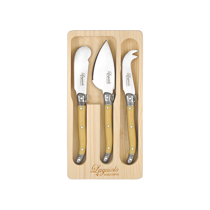 Laguiole Ivory Mini Cheese Set