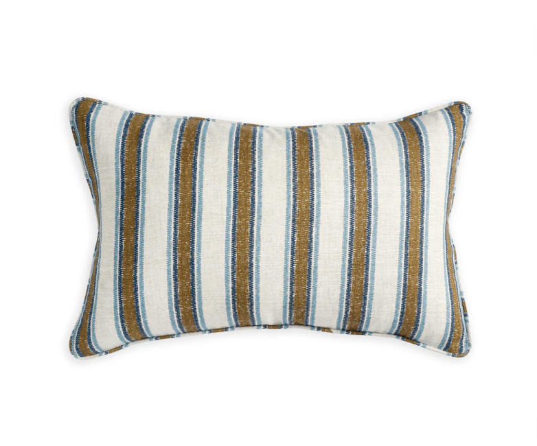 Lido Tobacco Linen Cushion 35x35cm