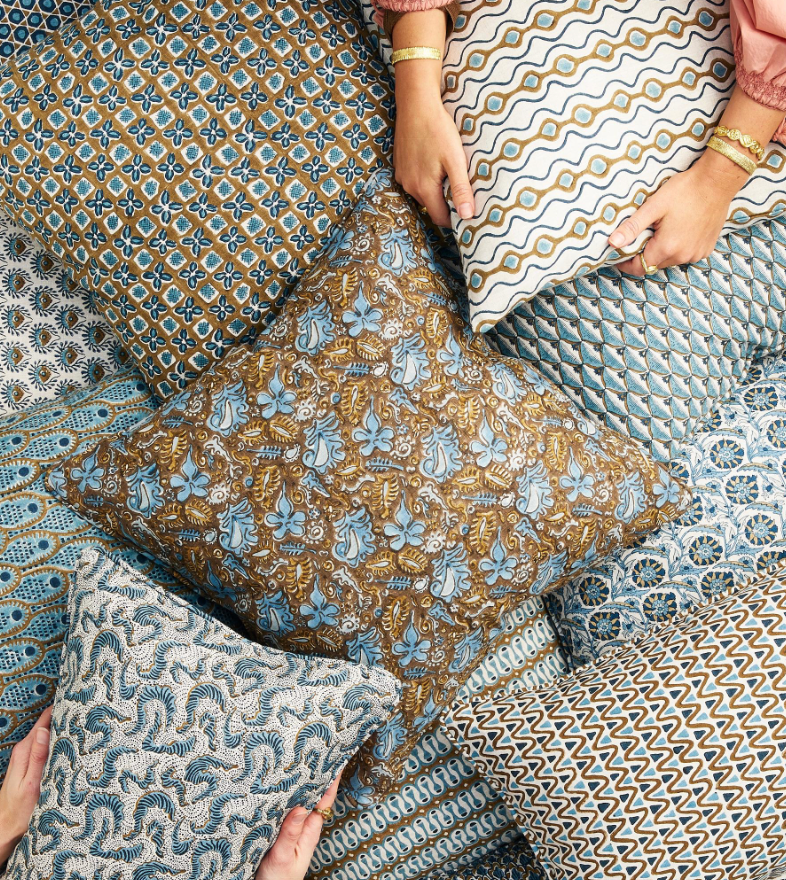 Maluku Tobacco Linen Cushion