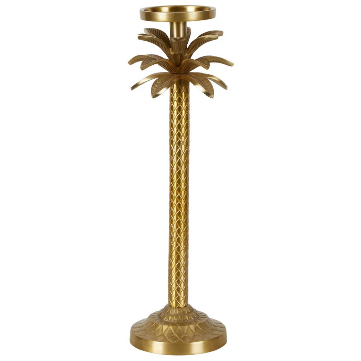 Candle Holder Palm Spring Gold