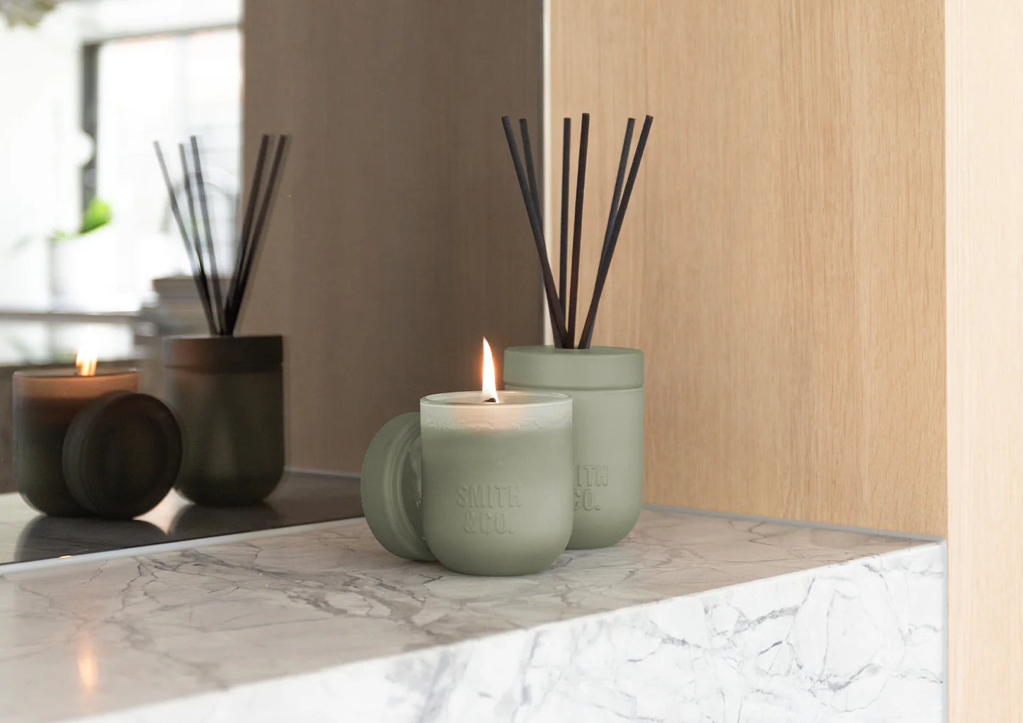 Smith & Co. Diffuser 200ml - Amber & Freesia