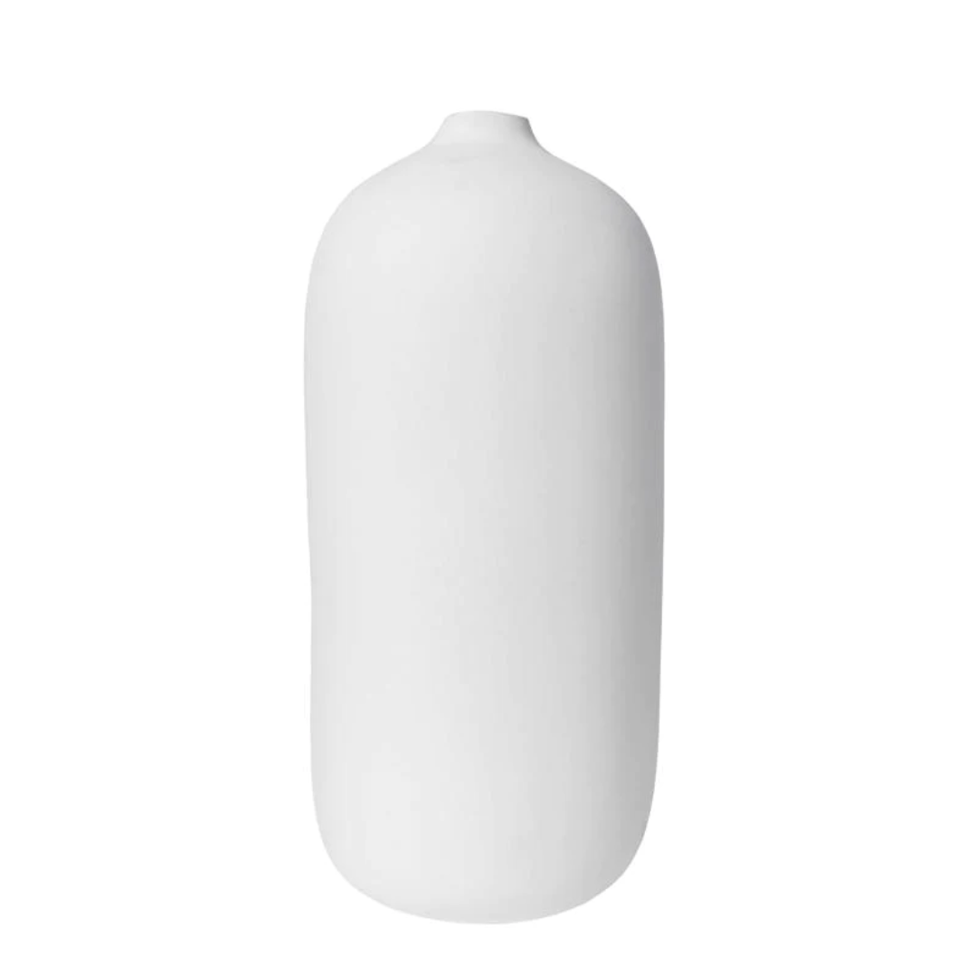 Ceramic Taro White Vase - Extra Large