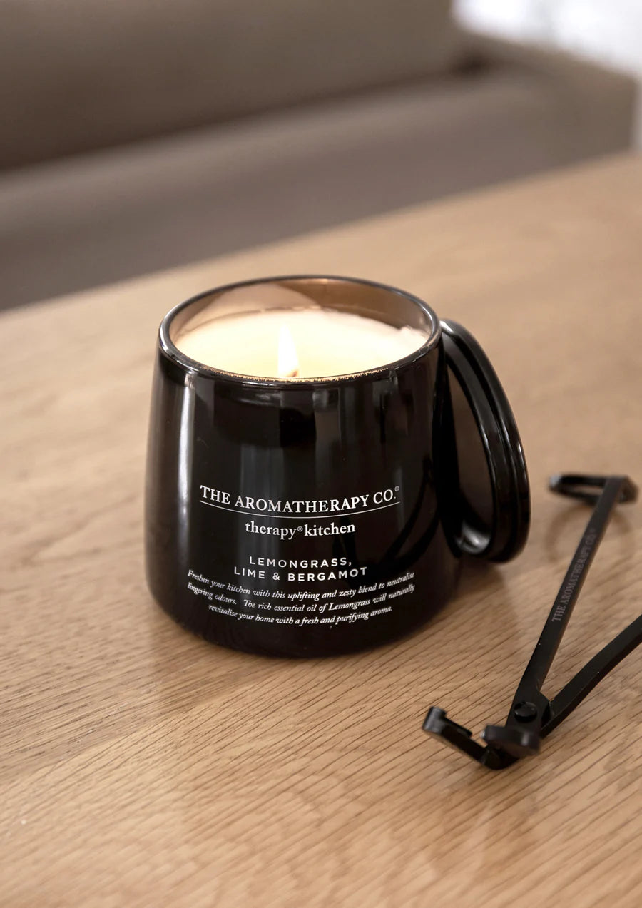 The Aromatherapy Co - Kitchen Candle Lemongrass, Lime & Bergamot