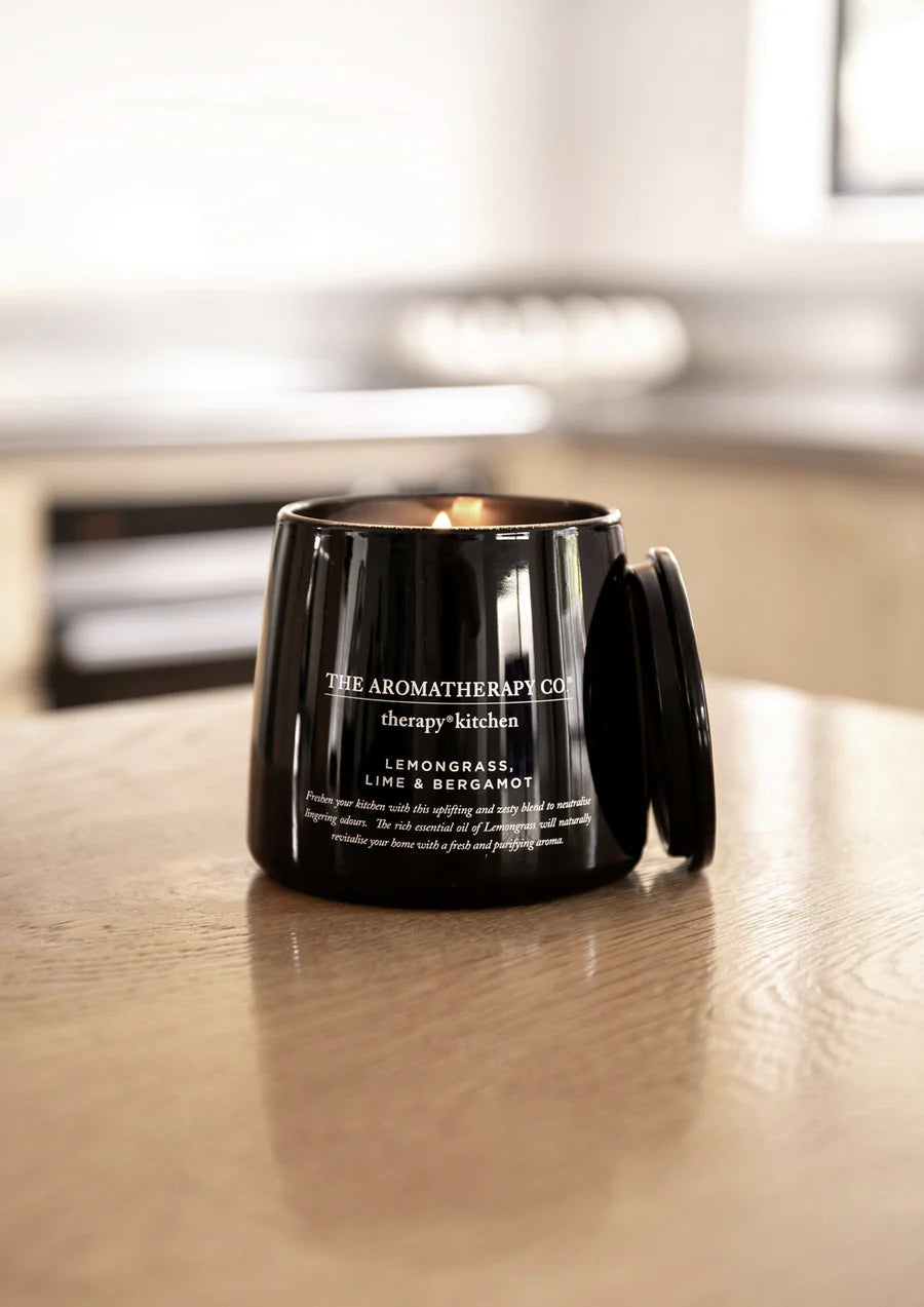 The Aromatherapy Co - Kitchen Candle Lemongrass, Lime & Bergamot
