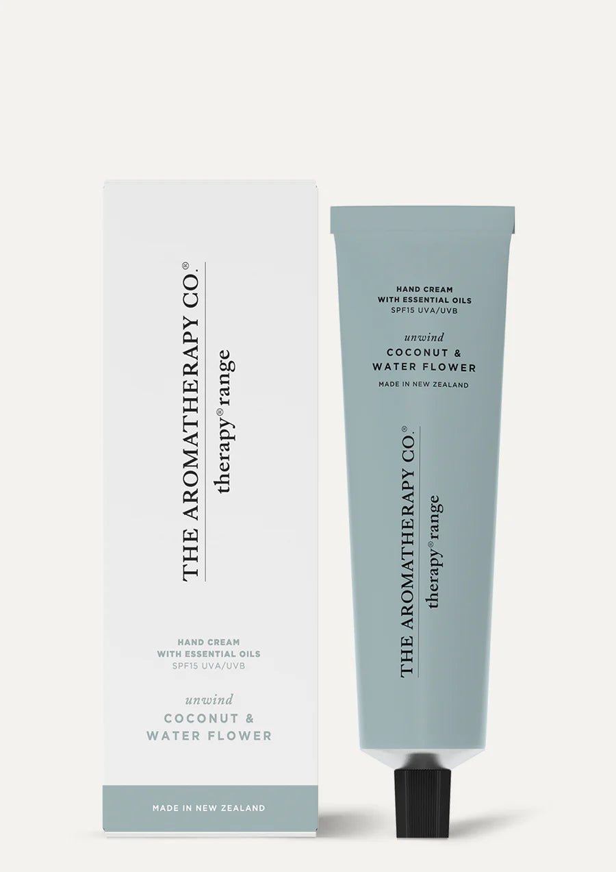 The Aromatherapy Co - Hand Cream Unwind - Coconut & Water Flower
