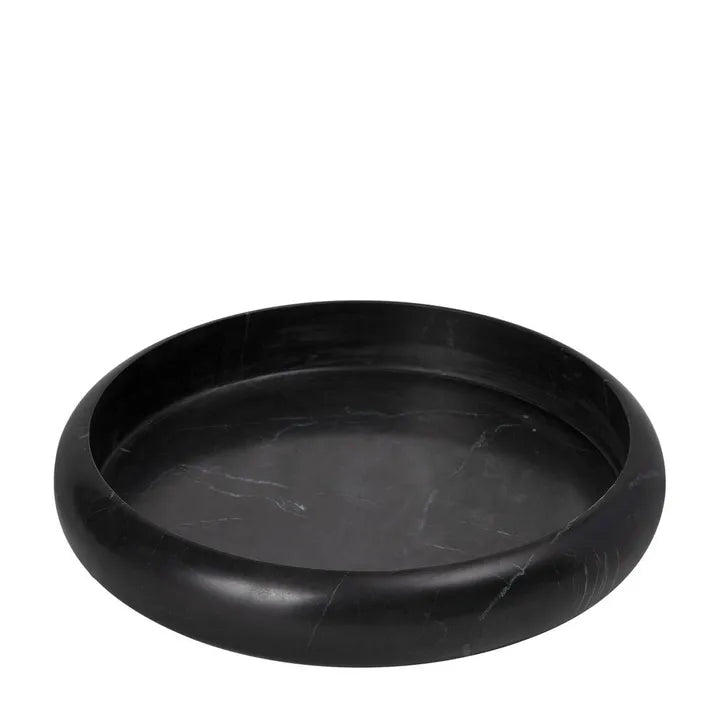 SANTIAGO MARBLE TRAY SMALL BLACK