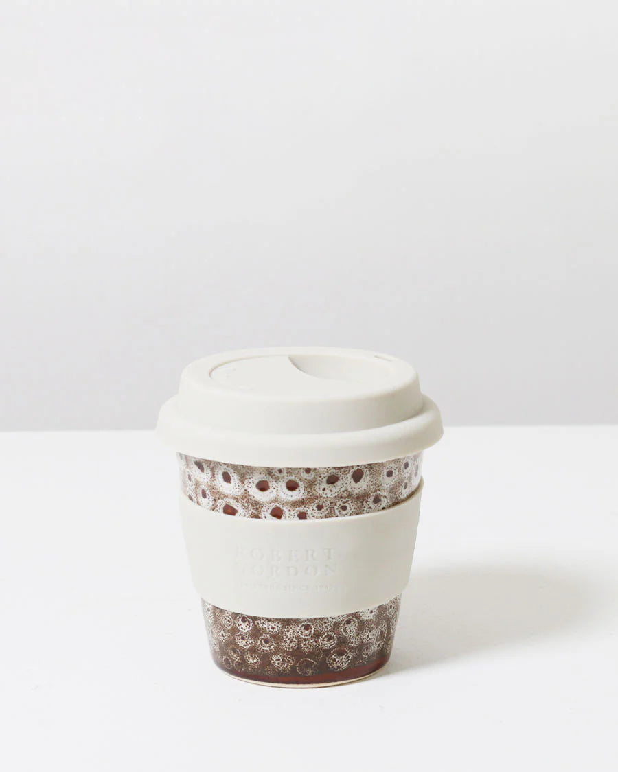 Small Carousel Cup- White Ochre