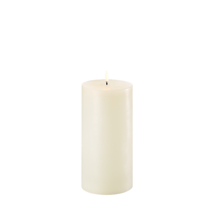 Uyuni Flat Top Smooth Wide Candle