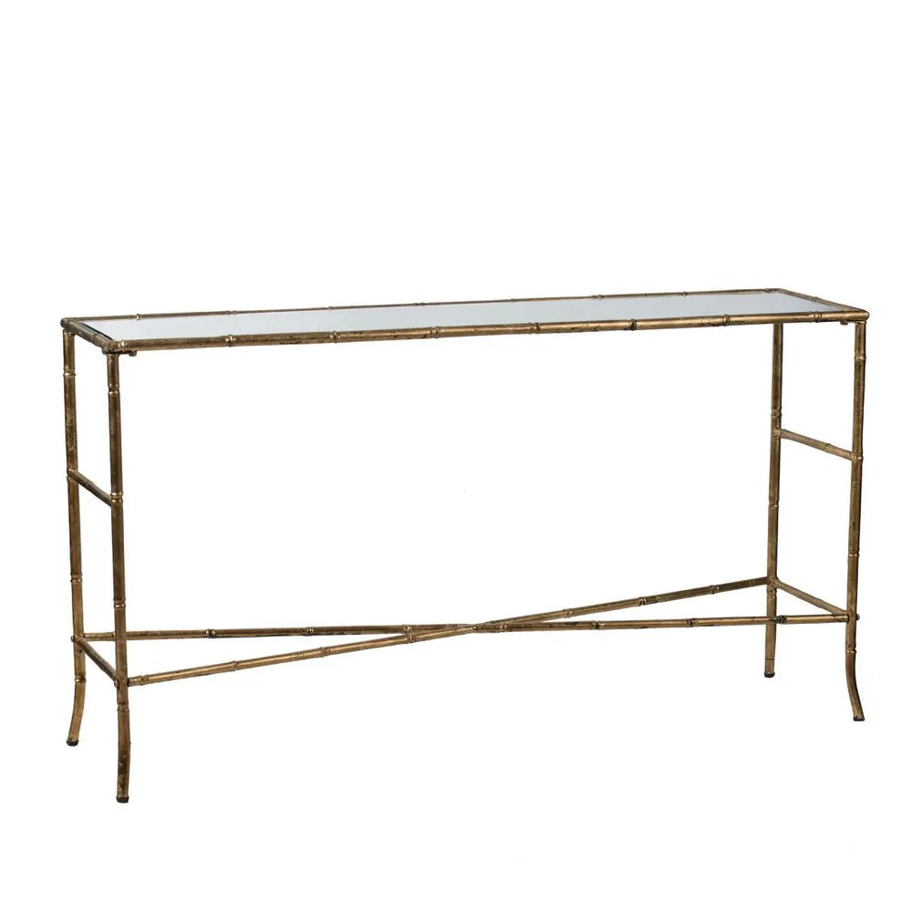 Gold Bamboo Console