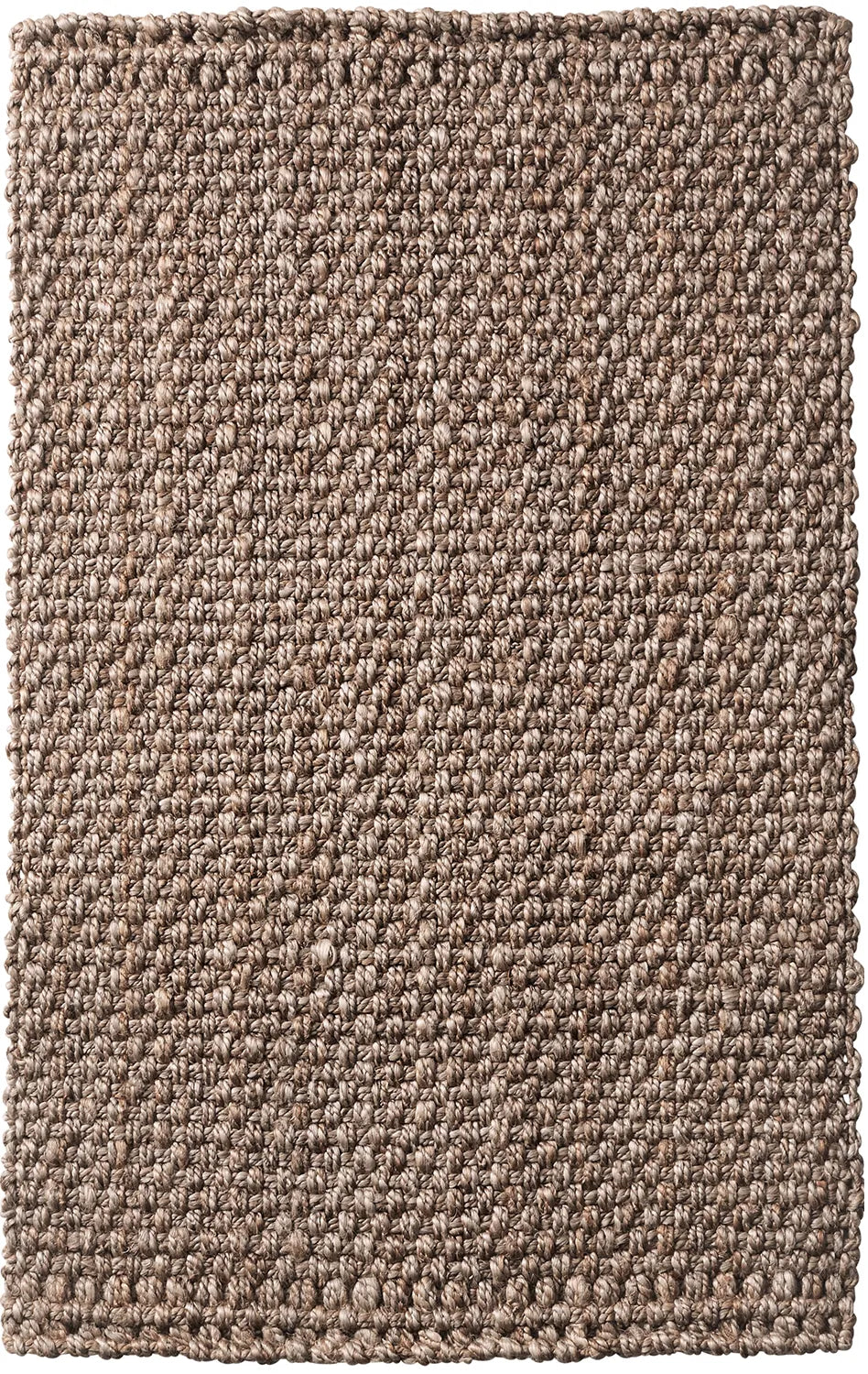 Panama Silver Handspun Jute Floor Runner