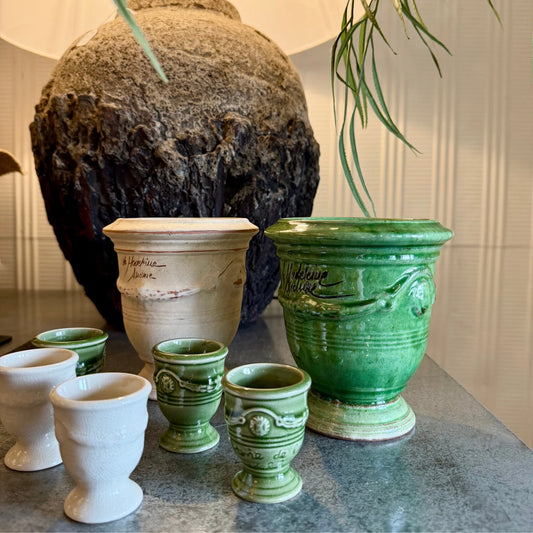 Jardiniere Collective- Egg Cups- Cream