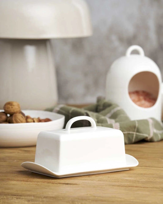 Butter Dish with Lid / At Home