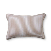 Sinclair Coffee Stripped Pillow Set