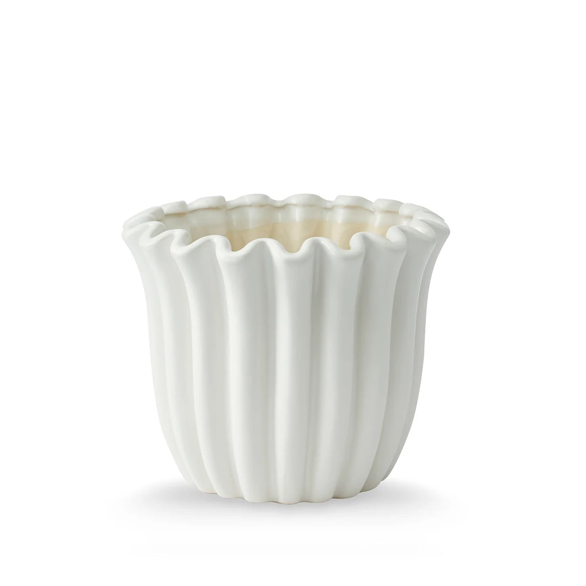 Penny White Planter - Small