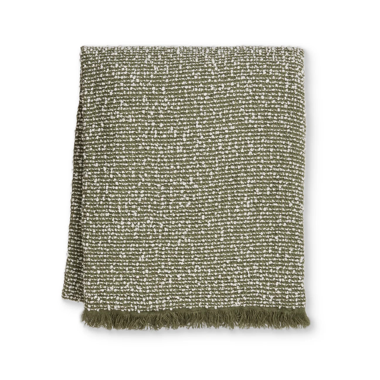 Clara Green/Cream Throw