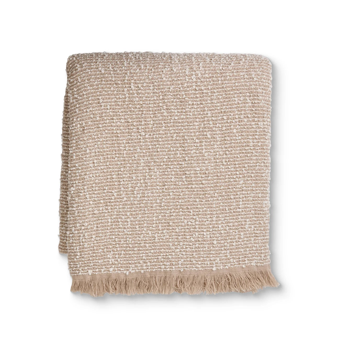 Clara Beige/Cream Throw
