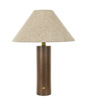Morgan Table Lamp in Walnut