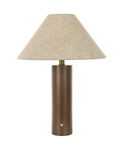 Morgan Table Lamp in Walnut