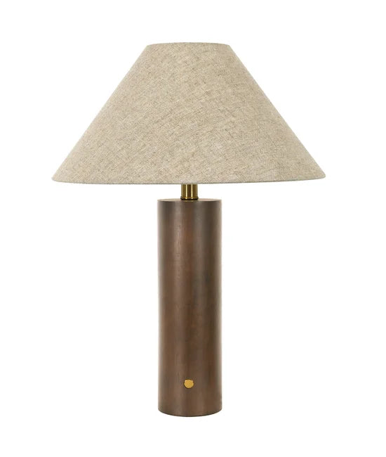 Morgan Table Lamp in Walnut