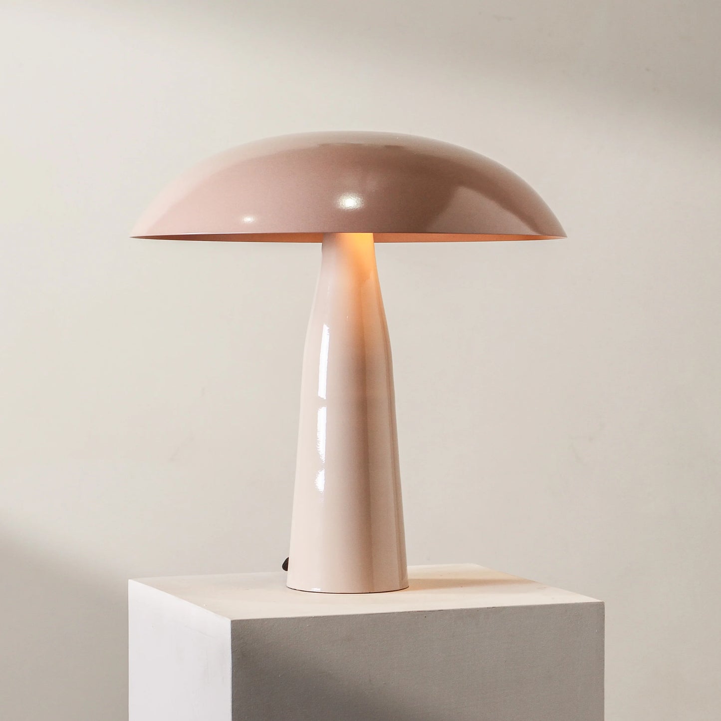 Glint Table Lamp Rose Dust