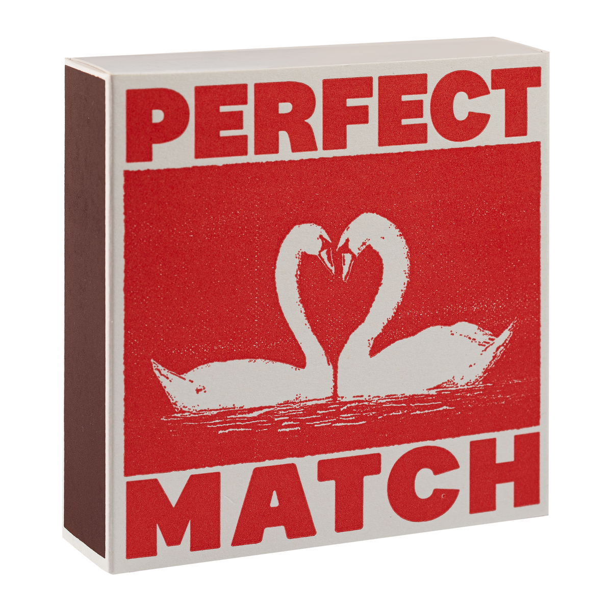 I Like You Swans | Square - Safety Matches