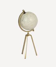 Cream Gold Globe Small