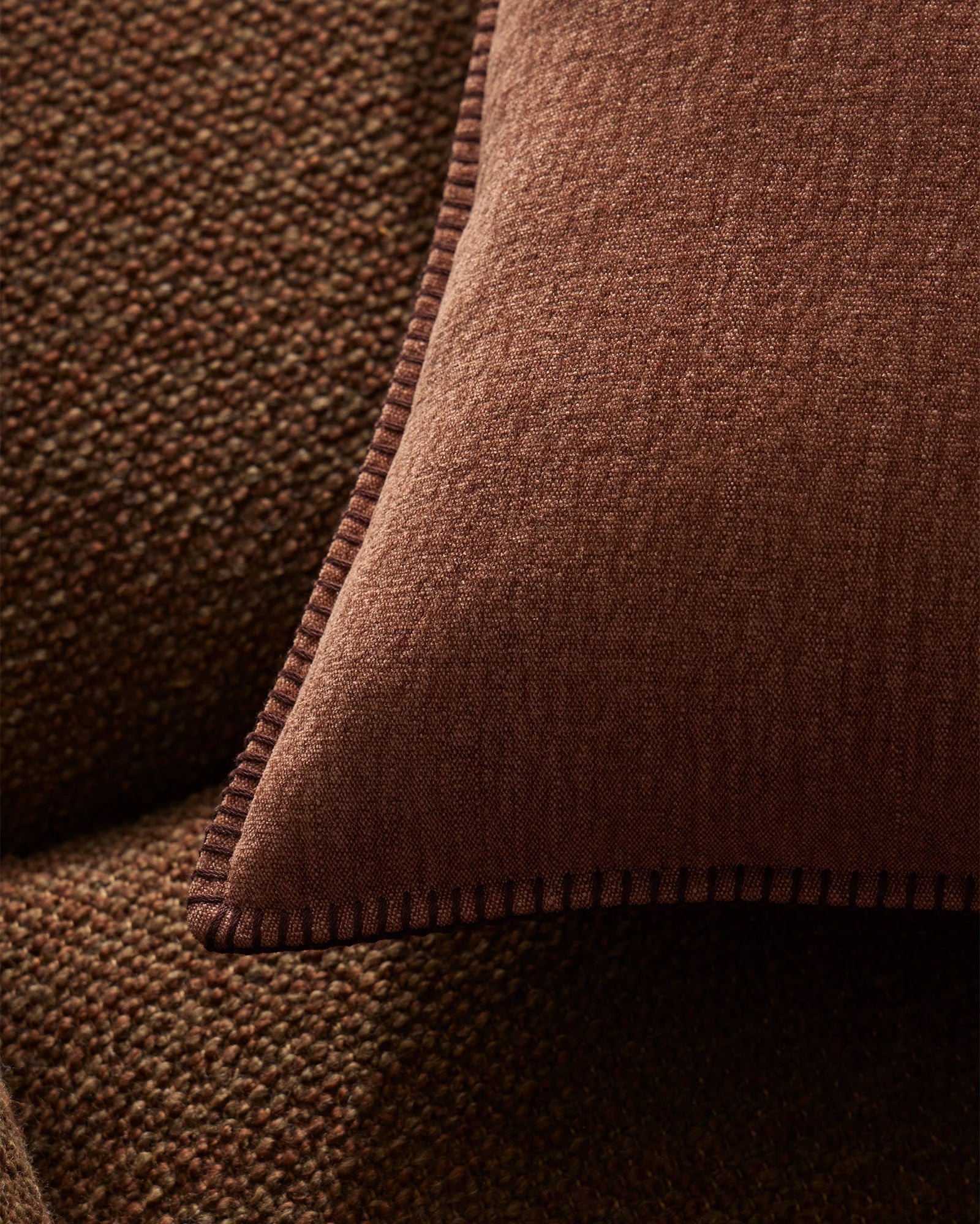 Alba Cushion- Rust