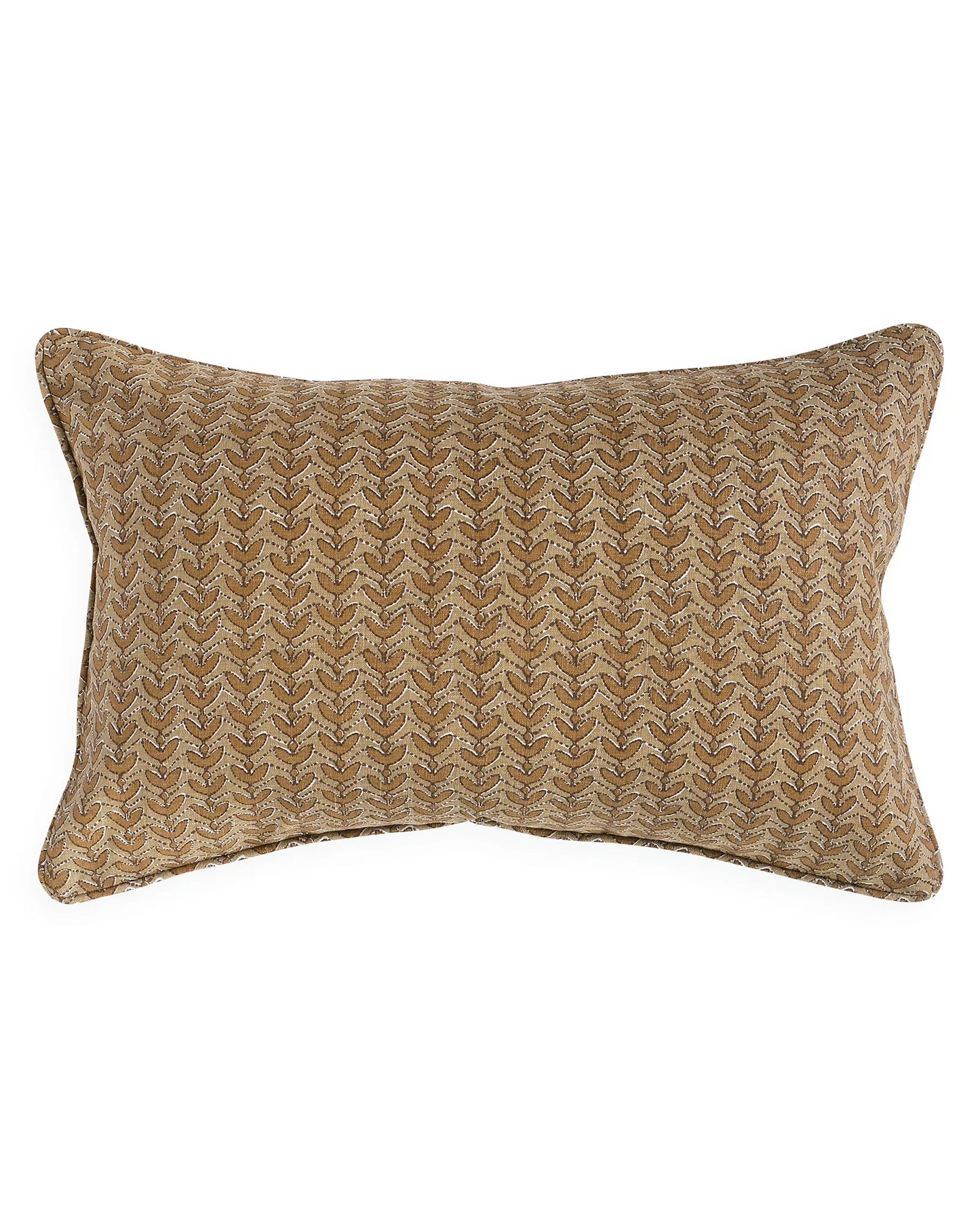 Aswan Toffee Linen Cushion