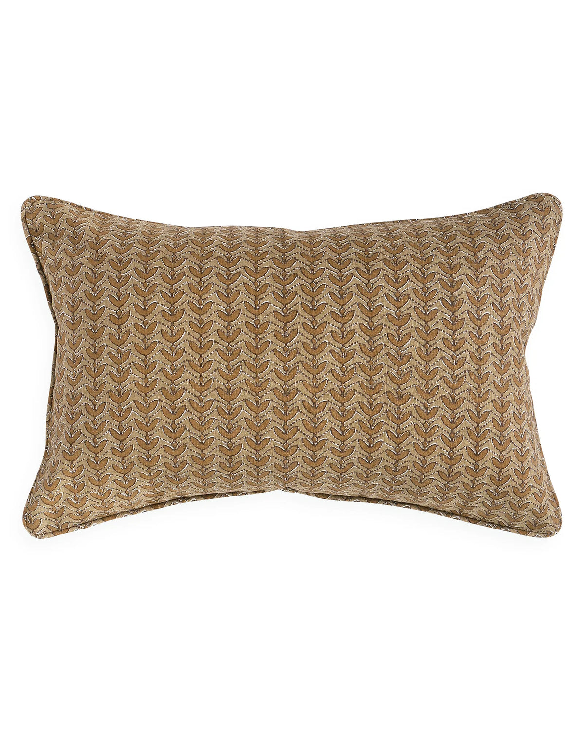 Aswan Toffee Linen Cushion