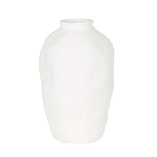 Cybene White Vase Large
