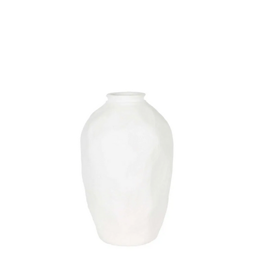 Cybene White Vase Small