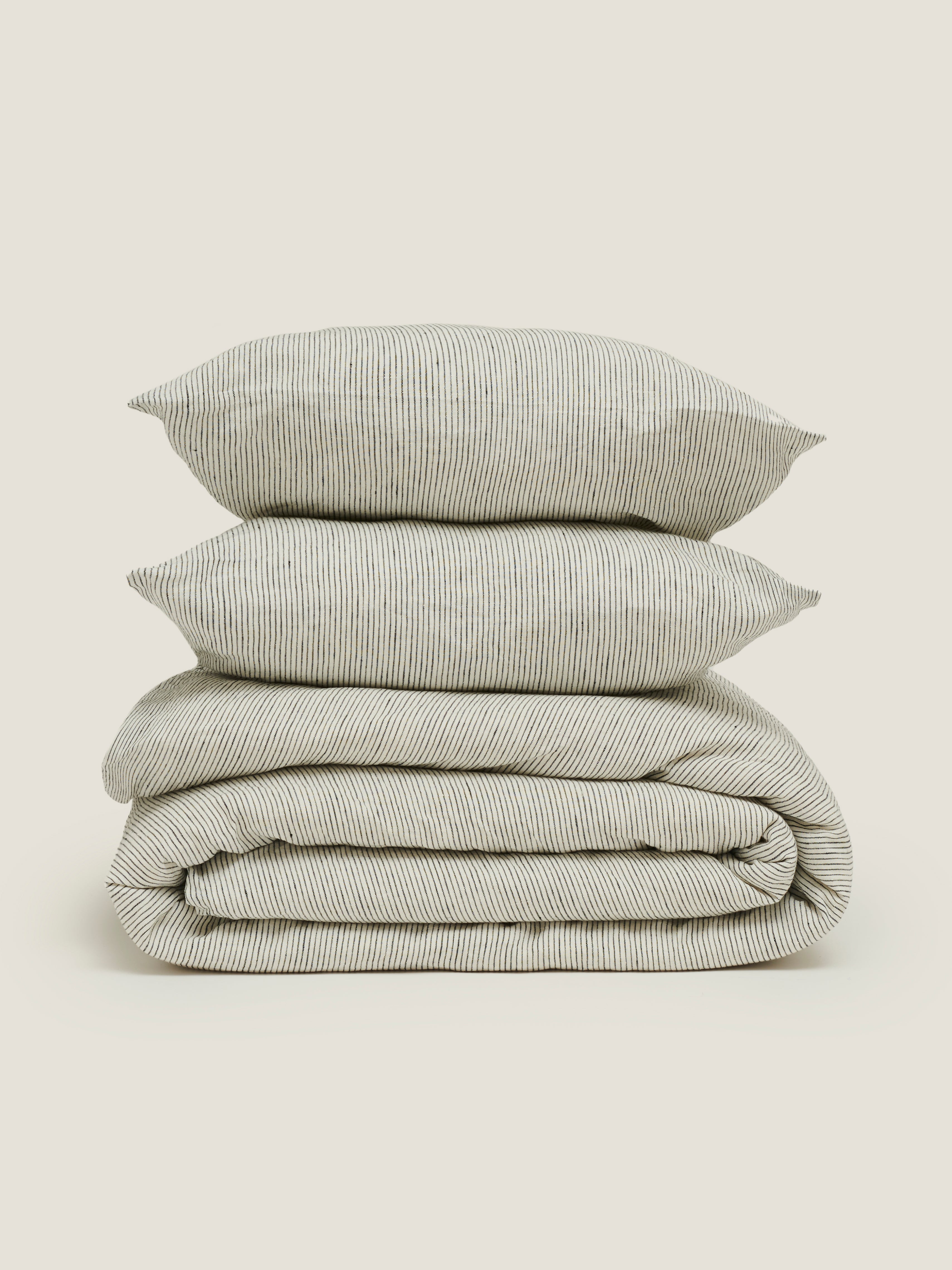 Carlotta & Gee - Pencil Stripes Linen