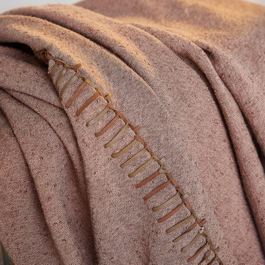 Astrid throw - clay