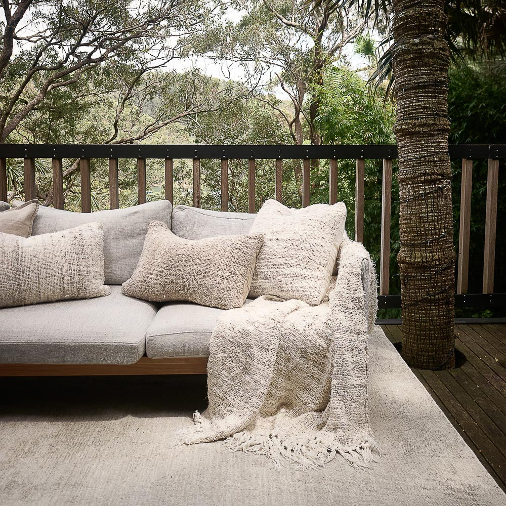 Wabi Ivory Cushion 40 x 60cm