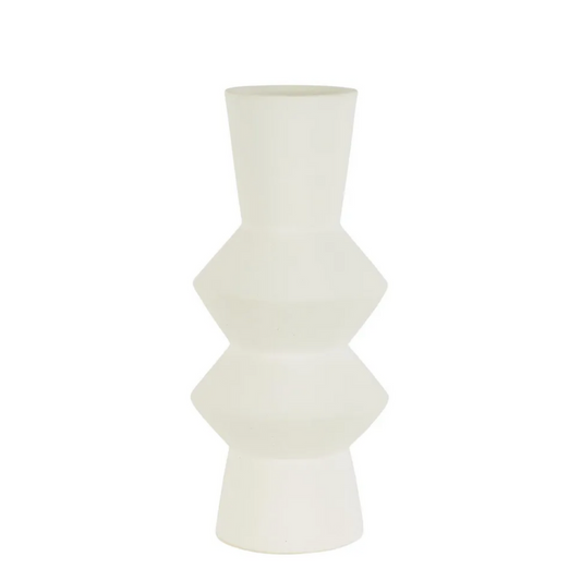 Ceramic Ellington White Vase