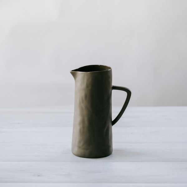 Flax Jug with Handle - Khaki