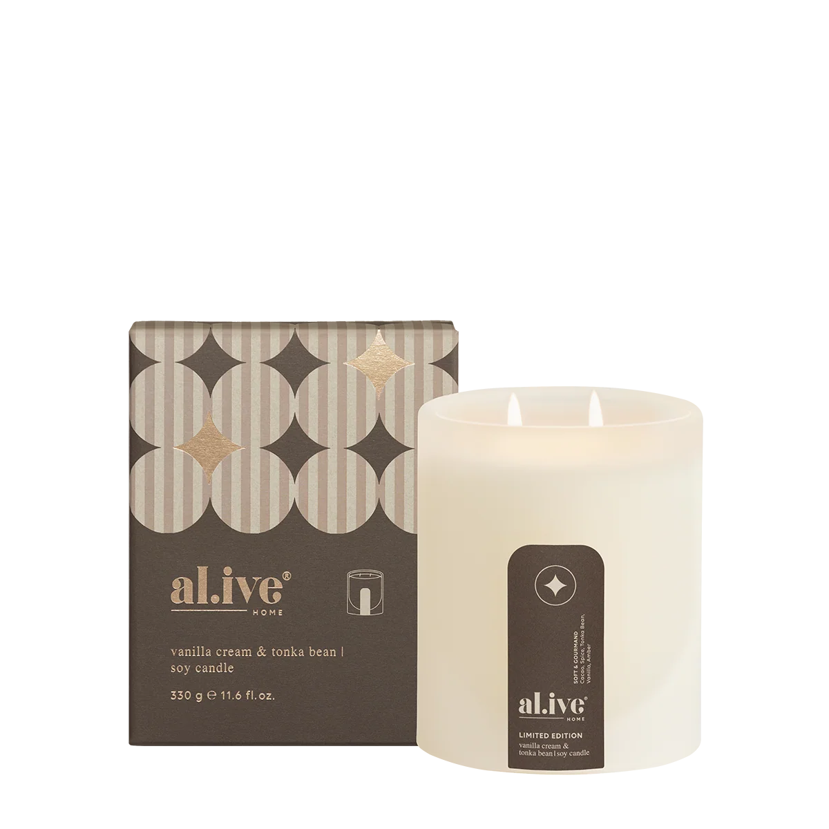 Candle - Vanilla Cream and Tonka Bean