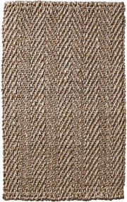 Herringbone Silver – Handspun Jute Herringbone Natural Silver Tucked Ends Latex Backed