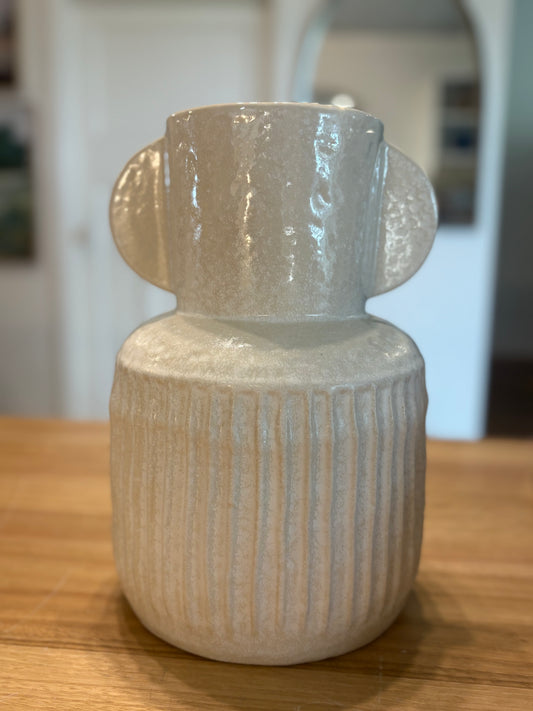 Myla Vase- Cream