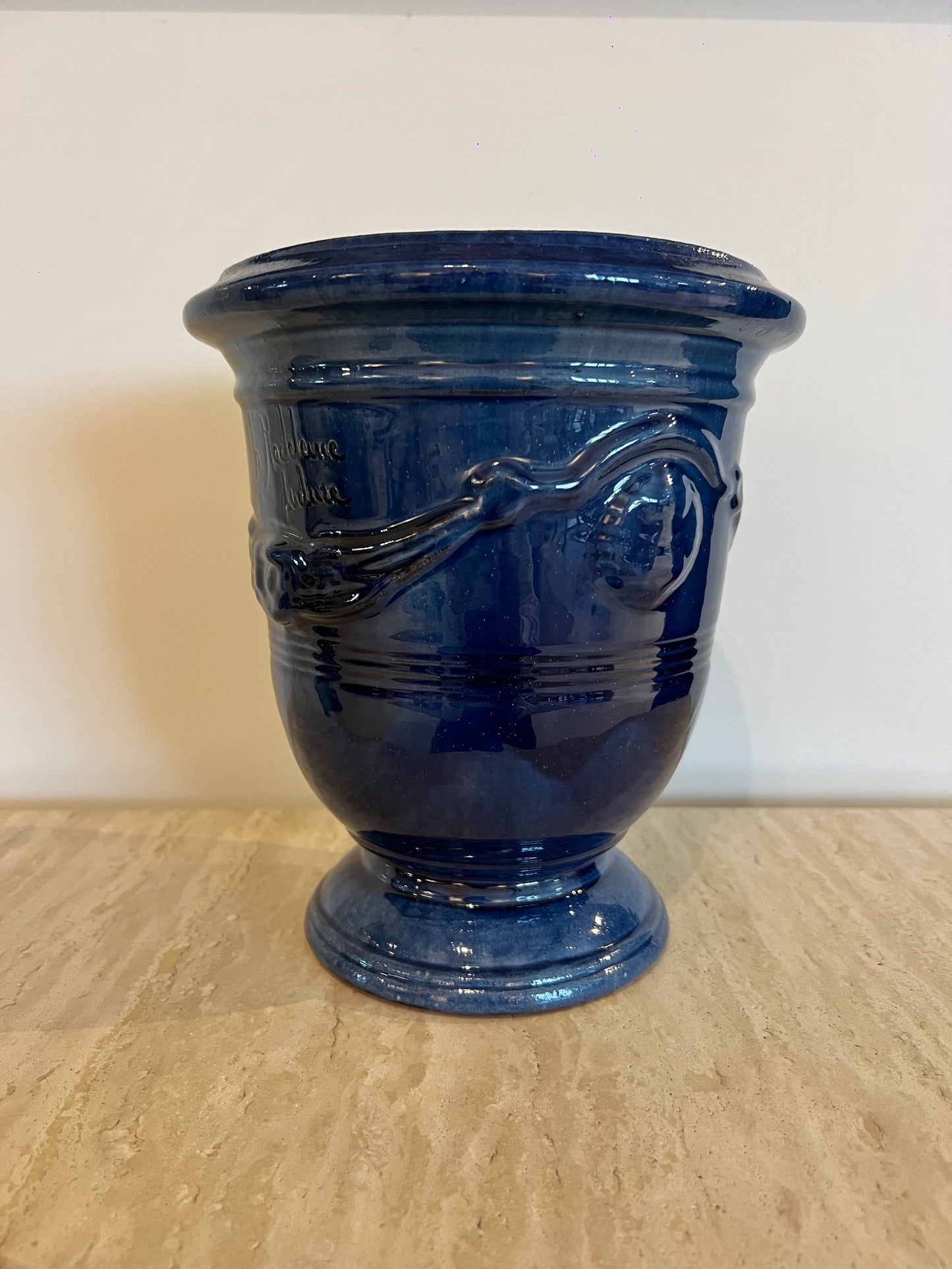 Jardiniere Collective Anduze Vase - Blue