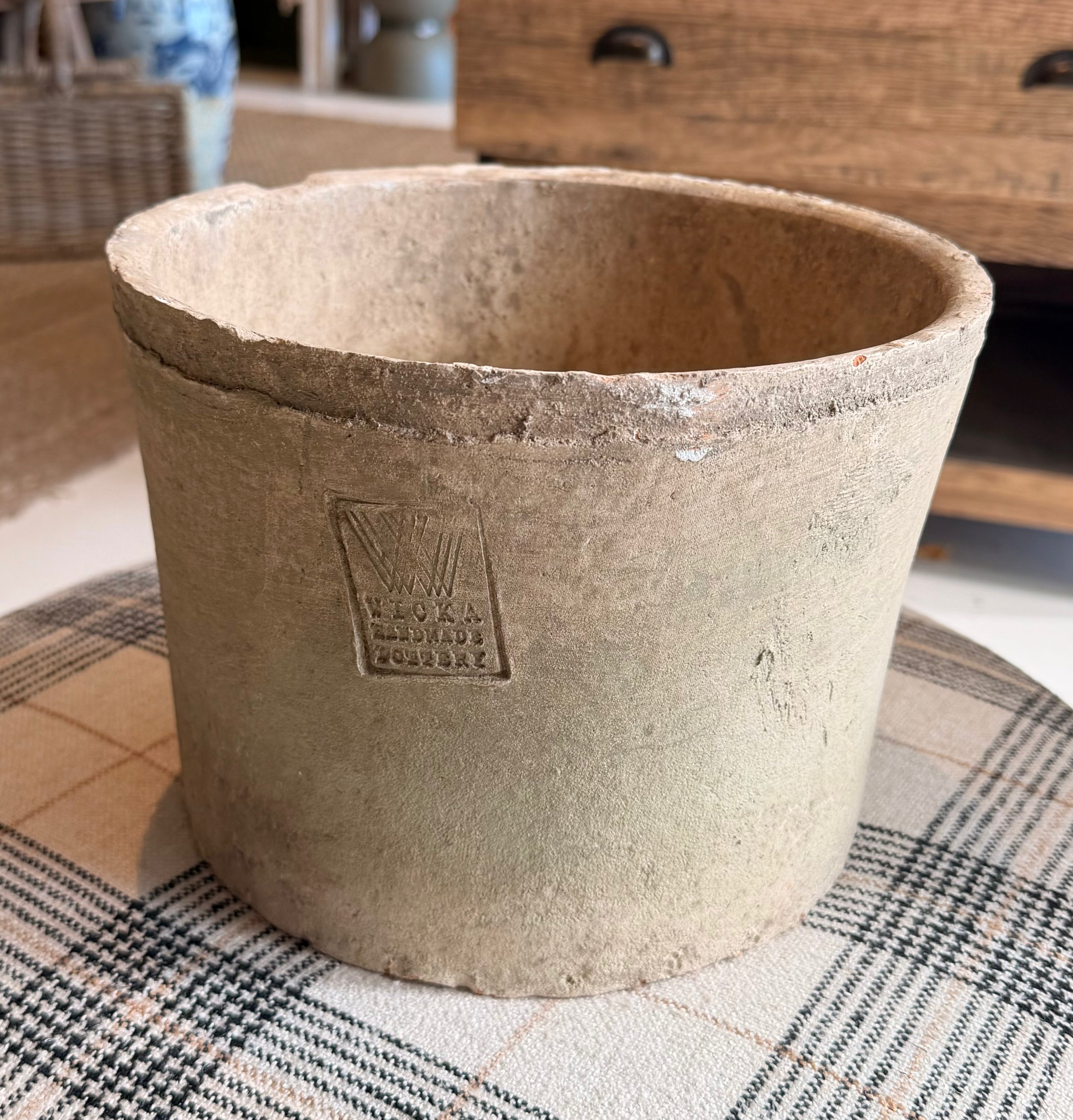Cilindro Bianco - Plant pot