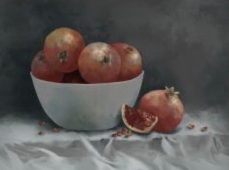 Artwork - Bowl with Pomegranites