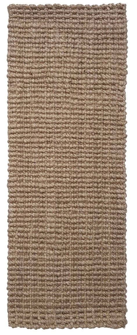 Jute Boucle Flax Handspun Floor Runner