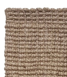 Jute Boucle Flax Handspun Floor Runner